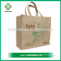 hight quality reusable jute shopping bag for custom jute shopping bag to jute shopping bag